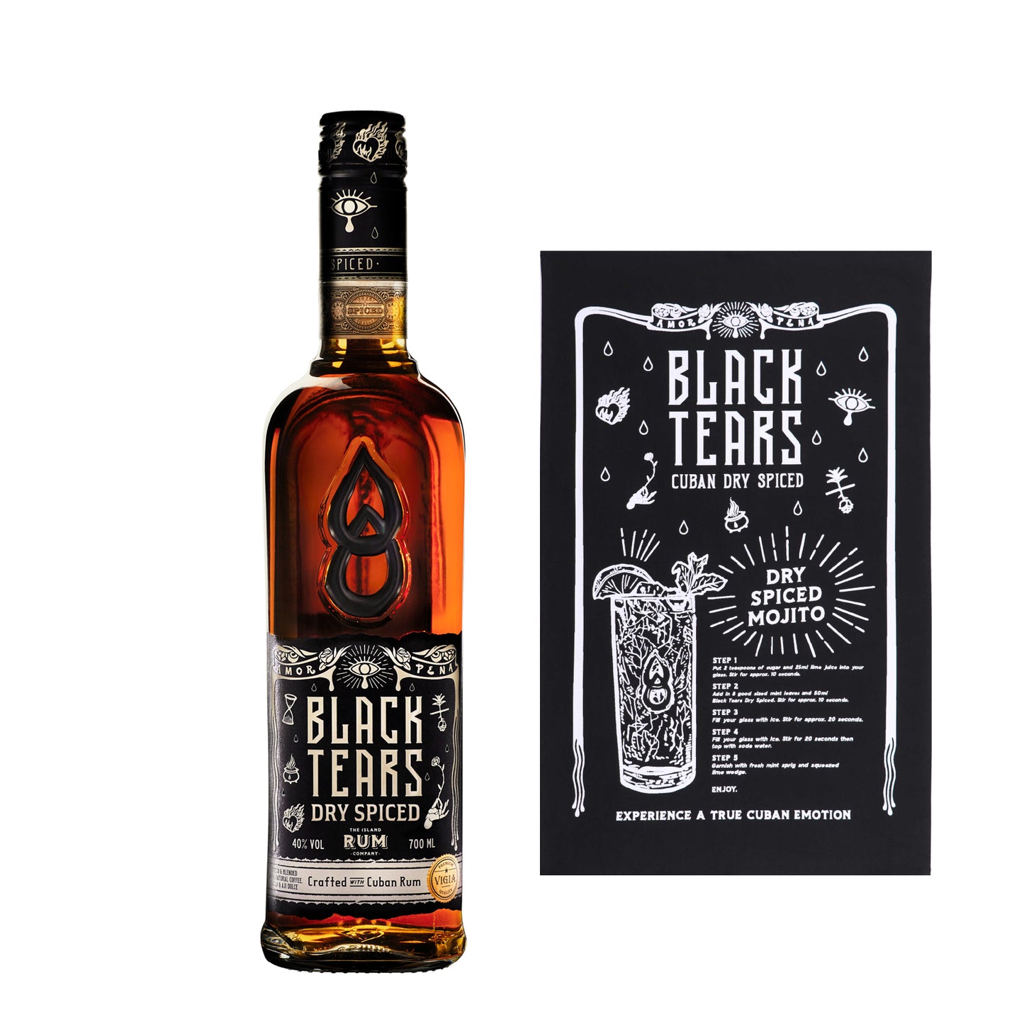 BLACK TEARS X TEA TOWEL COMBO