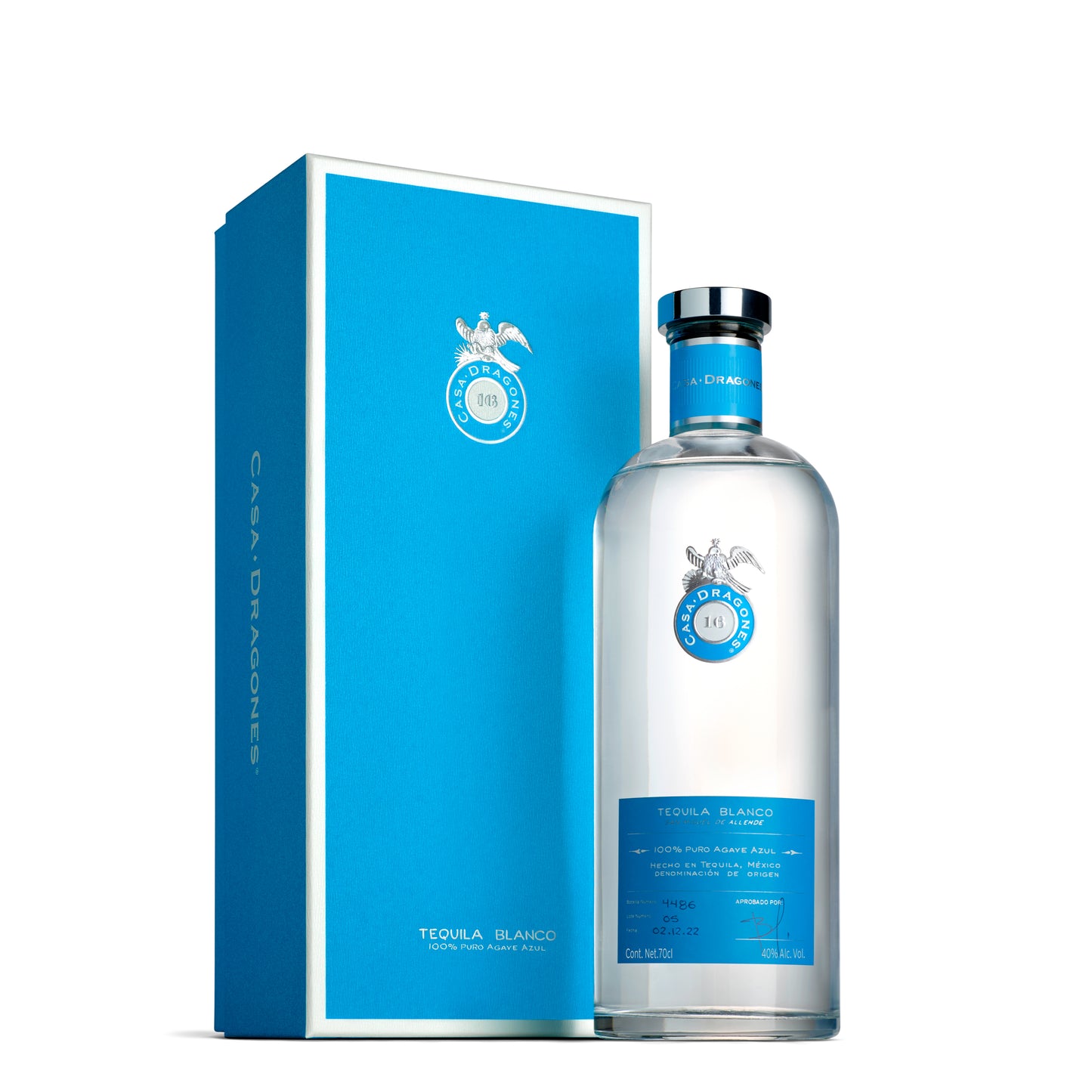 CASA DRAGONES BLANCO TEQUILA