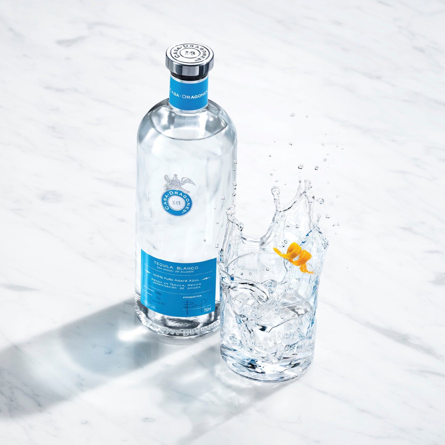 CASA DRAGONES BLANCO TEQUILA