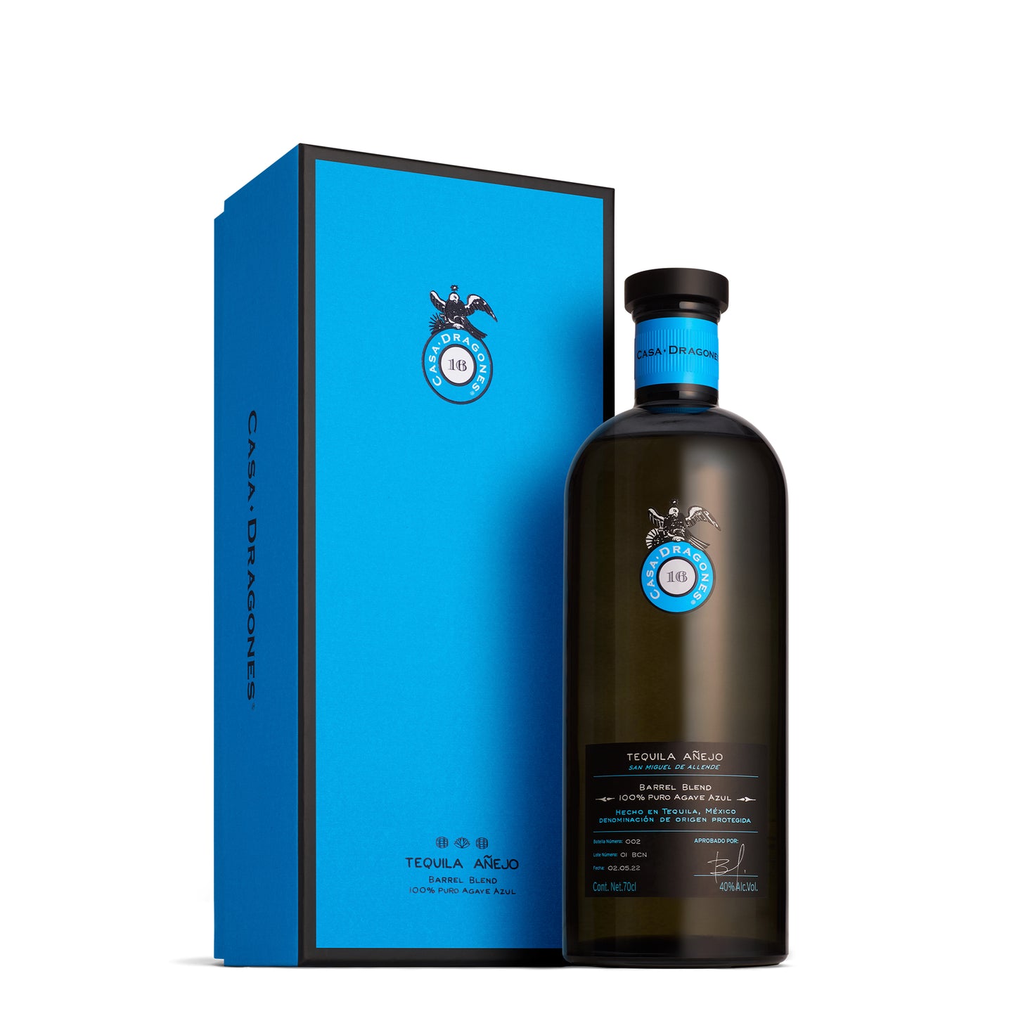 CASA DRAGONES AÑEJO BARREL BLEND TEQUILA