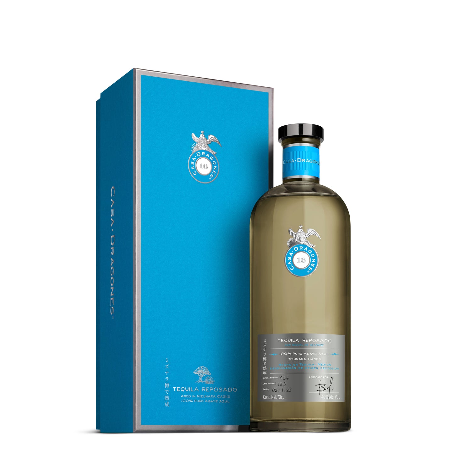 CASA DRAGONES REPOSADO MIZUNARA TEQUILA