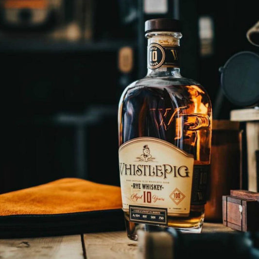 WHISTLEPIG 10 YO RYE WHISKEY
