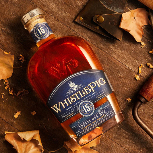 WHISTLEPIG 15 YO RYE WHISKEY
