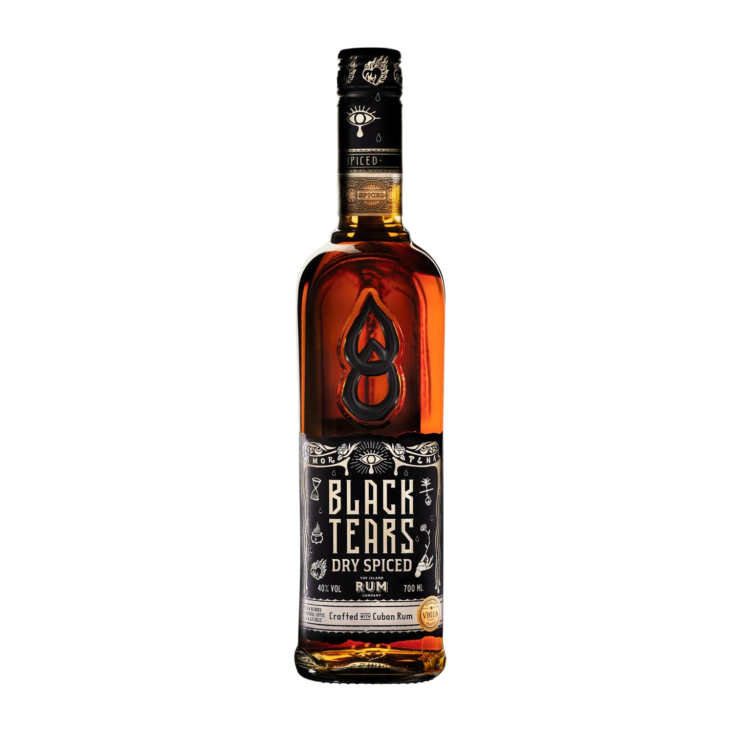 BLACK TEARS CUBAN DRY SPICED RUM